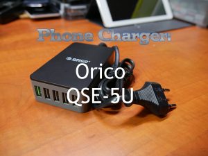 Review: Orico QSE-5U, 5 Port Quick Charge 2.0 phone charger