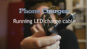 Running LED cable test with Quick Charge