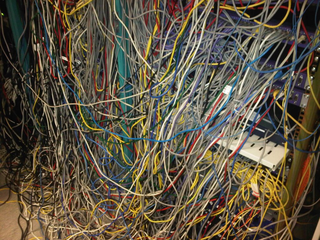 cable mess