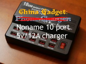 Review: Noname 10 port 5v/12A charger