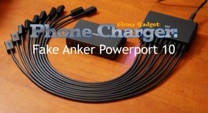 Live review: Fake Anker Powerport 10