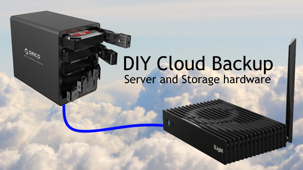 Genveje kom sammen vakuum DIY cloud backup: Server and storage hardware - Intermittent Technology