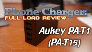 Full Load Review: Aukey PA-T1 (PA-T15) 5 port phone charger