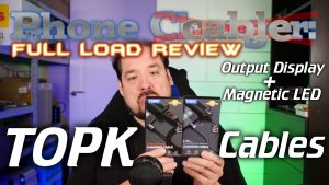 Full Load Review: TOPK Magnetic LED and Built-in Amp/Voltage meter cables