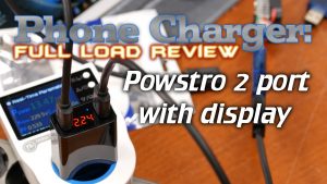 Full-Load Review: Powstro 5v 2.2A with display (HKL-USB39) phone charger