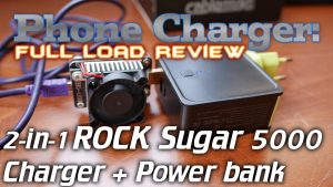 Full Load Review: ROCK 2-in-1 5000mAh Power Bank + Charger (RMP0372)